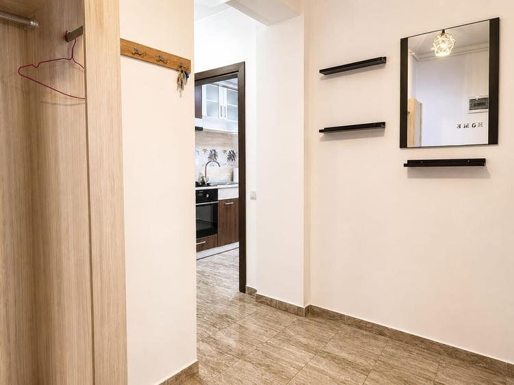 Apartament mobilat/utilat, loc de parcare, 5 min Metrou - 7