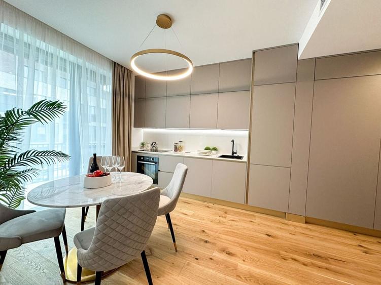 Apartament cu 2 camere semidecomandat, mobilat în Tunari