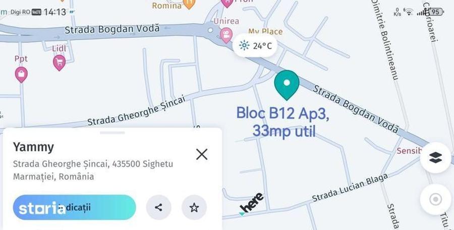 Garsonieră în Central