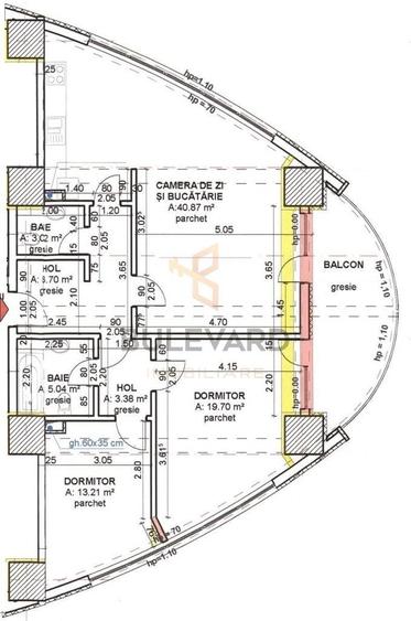 Apartament cu 3 camere semidecomandat în Mănăștur