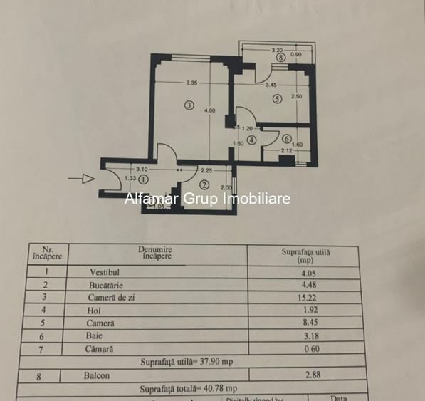 Apartament cu 2 camere, mobilat în Colentina