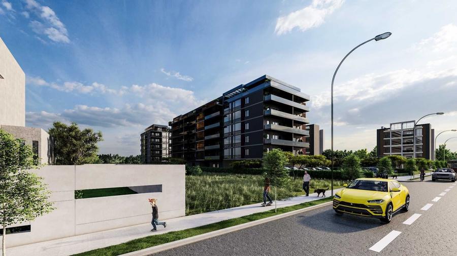 Apartamente de 2 si 3 camere si Studiouri Mamaia Nord Ansamblul Rezidential Strada T1 - 3