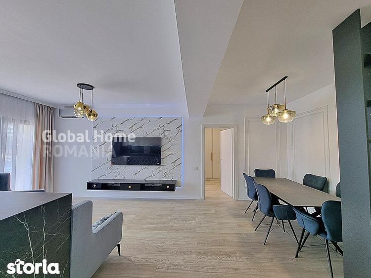 Apartament cu 4 camere, mobilat în Central