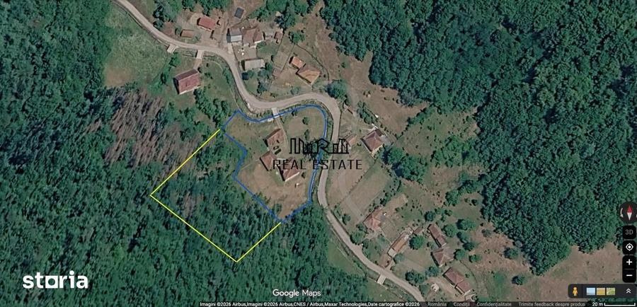 Casă cu 4 camere decomandat cu Teren 7650 Mp în Buceș