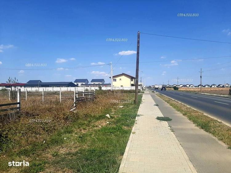 Teren intravilan cu gaz si curent, aproape de sosea, Berceni IF - 1