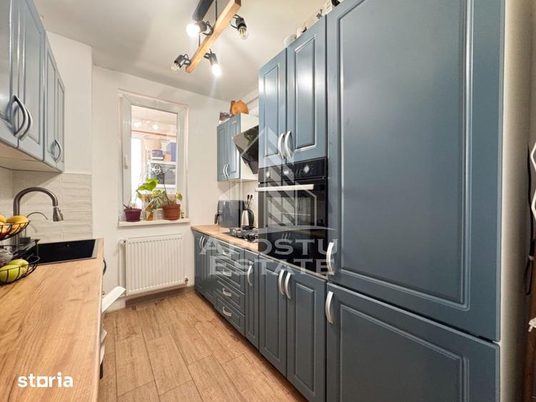 Apartament cu 2 camere semidecomandat în Central