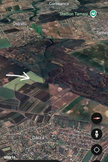 Teren de 380000 mp, în Crevedia