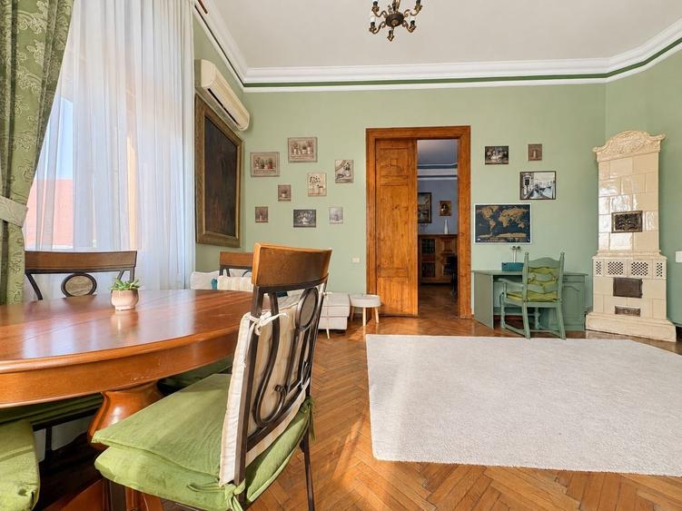 Apartament cu 3 camere circular, mobilat în Ultracentral