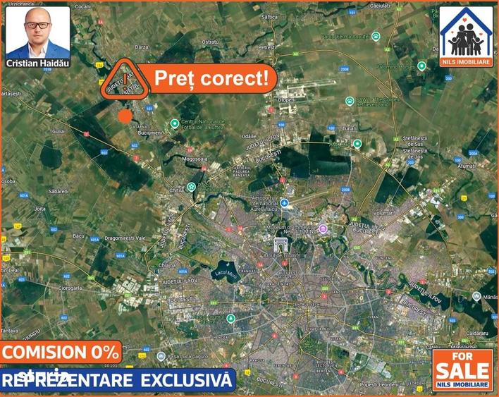 Teren intravilan | 3573mp | Toate utilitatile! | Buftea IF - 7