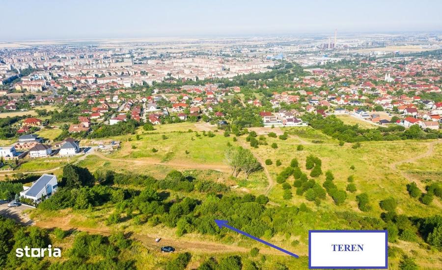 Teren de 1694 mp, în Oncea