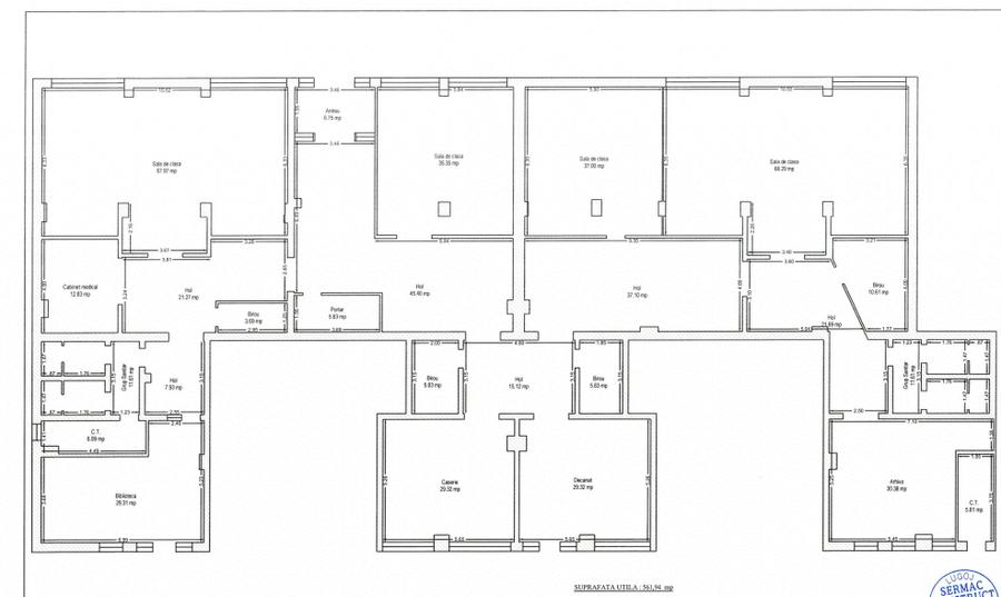 Spațiu comercial, de 561 mp, în Complex Studențesc