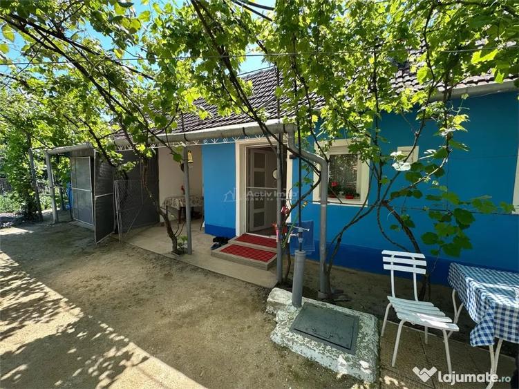 Casă cu 2 camere cu Teren 1501 Mp în Birda