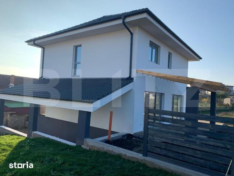 Casă cu 4 camere cu Teren 350 Mp în Apahida