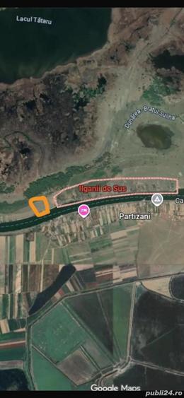 Teren de 6000 mp, în Ilganii de Sus