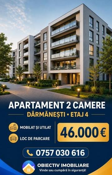 Apartament cu 2 camere circular în Dărmănești