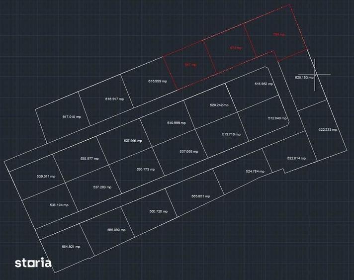 Teren de 547 mp, în Central