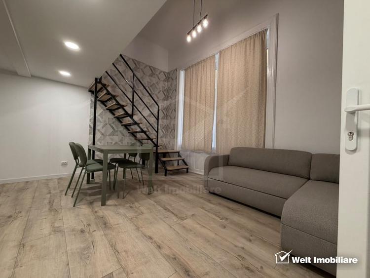 Apartament cu 2 camere semidecomandat, mobilat în Central