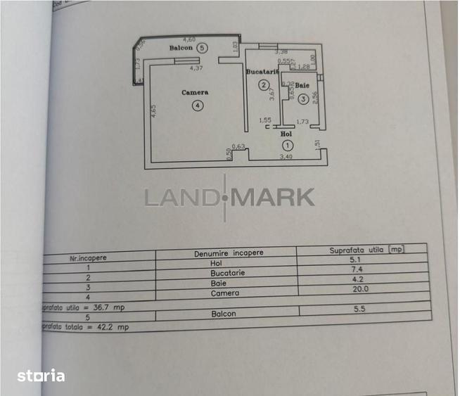 APARTAMENT 1 CAMERA ET 2 INT TIMOTEI POPOVICI - 11