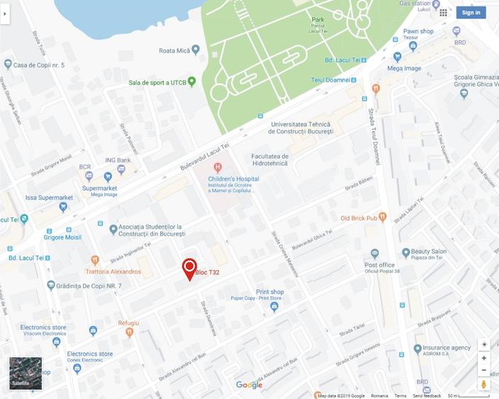 Ghica Tei, PROPRIETAR închiriez garsoniera la etajul 7/10 - 2
