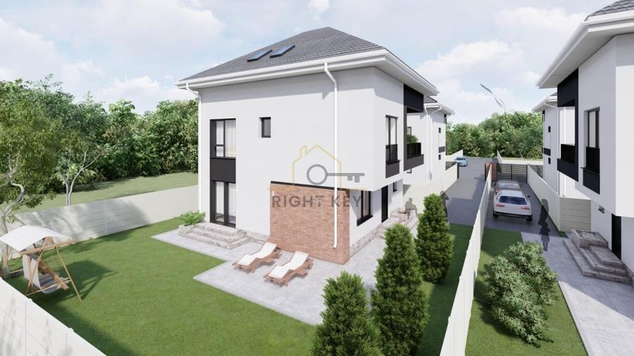 Casă individuală cu 4 camere cu Canalizare în Haliu