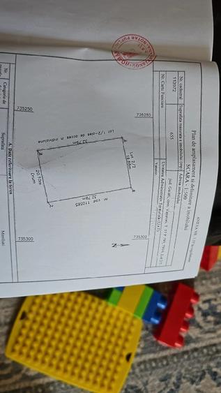 Teren de 655 mp, în Vânători