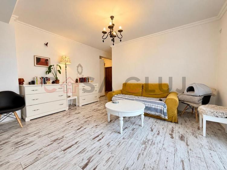 Apartament cu 2 camere semidecomandat, mobilat în Zorilor