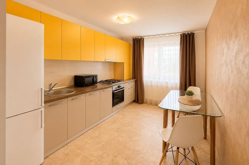 Apartament 2 camere decomandat, 56 mp, finisat, Floresti zona Terra - 3