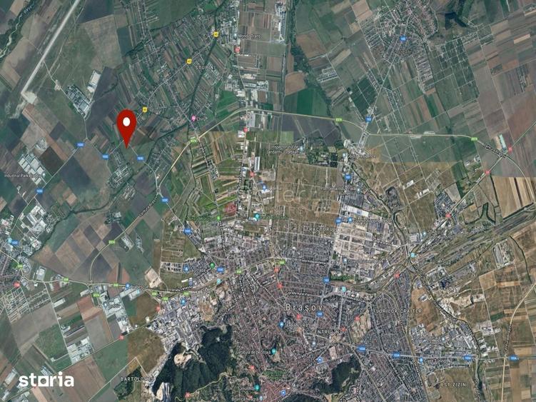 Teren de 55700 mp, în Stupini