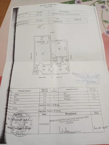 Apartament cu 2 camere decomandat în Central