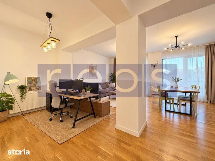 Apartament cu 4 camere, mobilat în Grivița