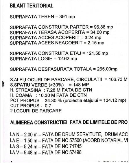 Casă cu 4 camere în Chiajna