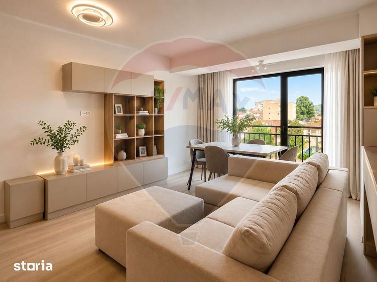 Apartament cu 3 camere, mobilat în Tomis III