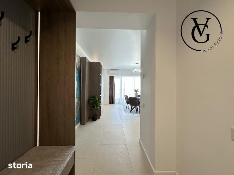 Apartament cu 2 camere semidecomandat în Nord