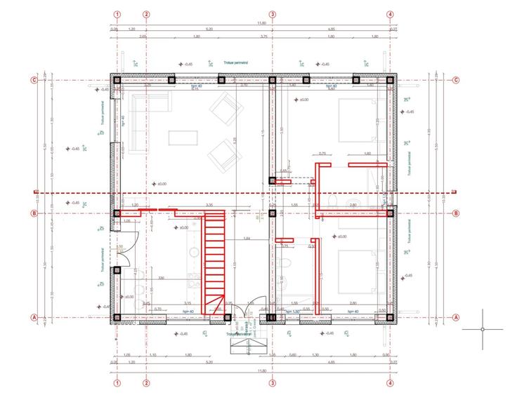Casă individuală cu 3 camere cu Teren 714 Mp în Câmpulung Moldovenesc