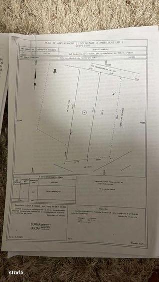 Teren de 1835 mp, în Central