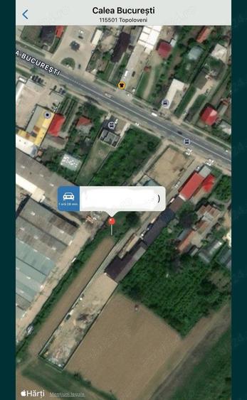 Teren de 956 mp, în Central