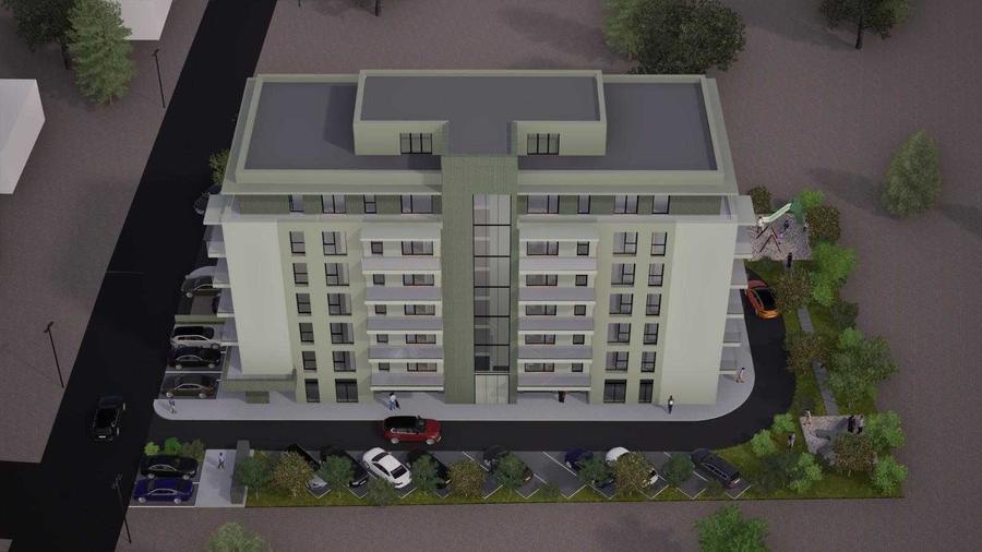 Apartament cu 2 camere decomandat în Exterior Vest