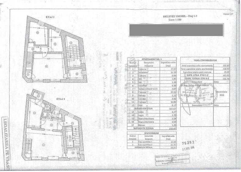 Apartament cu 3 camere în Grozăvești