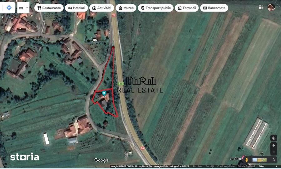 Casă cu 3 camere cu Teren 1084 Mp în Central