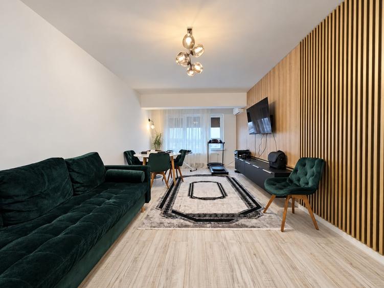Apartament cu 3 camere decomandat, mobilat în Ștefan cel Mare