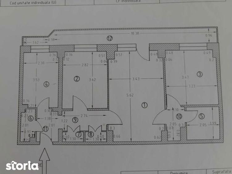 Apartament cu 3 camere în Titan