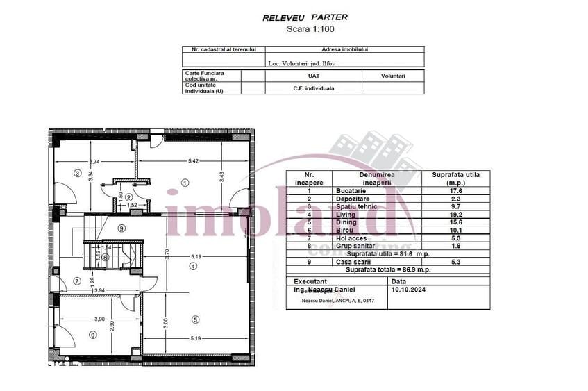 Vanzare - vila NOUA - 6 camere+curte - Iancu Nicolae-Pipera - 3