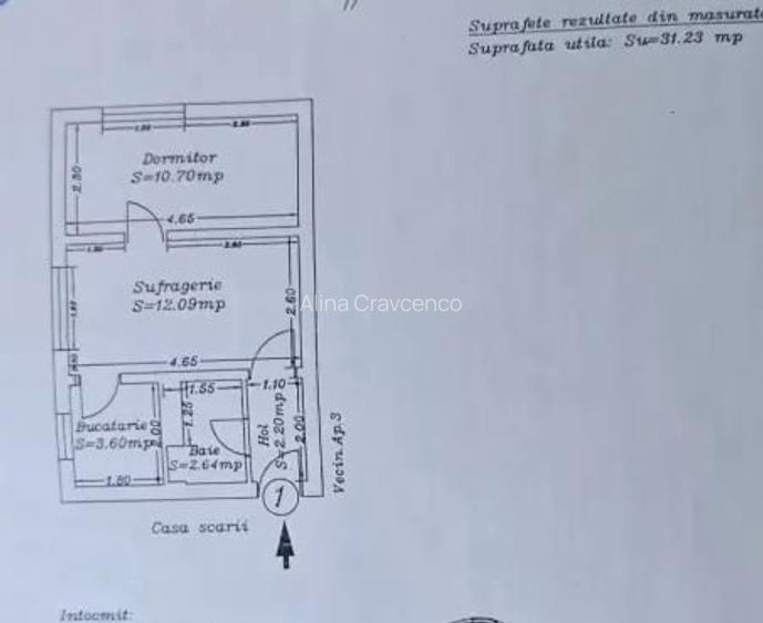Apartament cu 2 camere - gaze | Tomis Nord – Cireșica