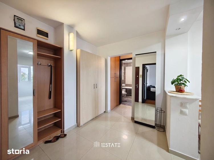 Apartament cu 2 camere decomandat, mobilat în Băneasa