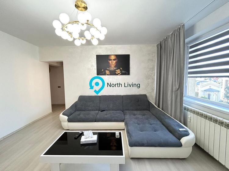 Apartament cu 3 camere semidecomandat, mobilat în Unirii