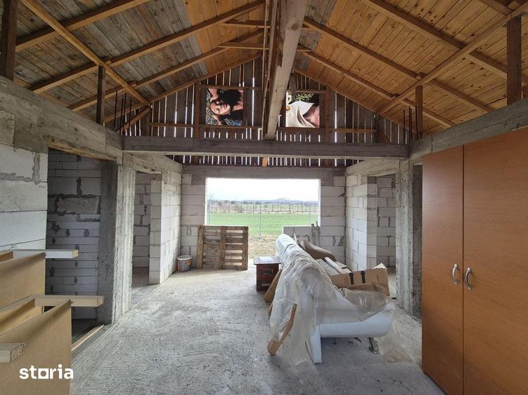 Casă cu 3 camere cu Teren 400 Mp în Moara Vlăsiei