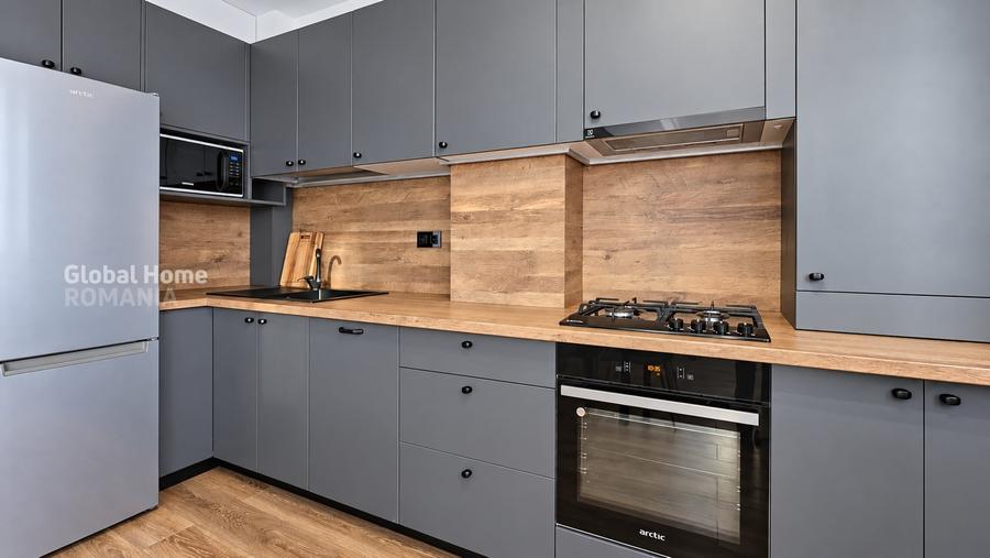 Apartament cu 2 camere semidecomandat, mobilat în Voluntari