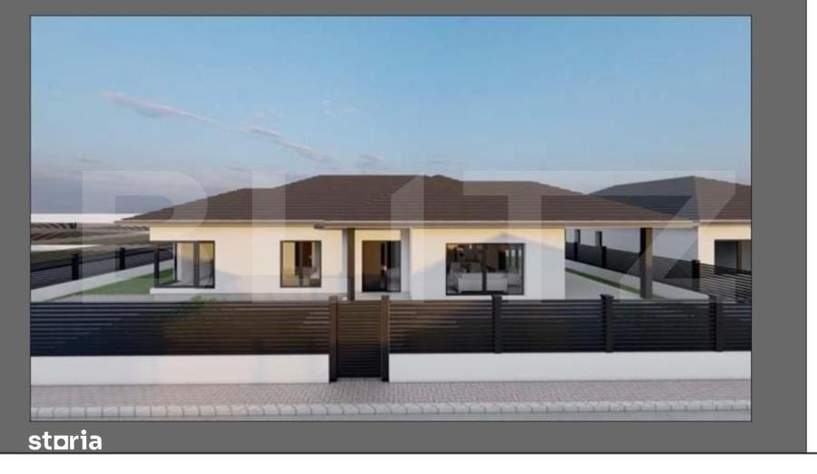 Teren intravilan, 5 ari cu fundatie, proiect casa, zona strada Ghinzii - 5