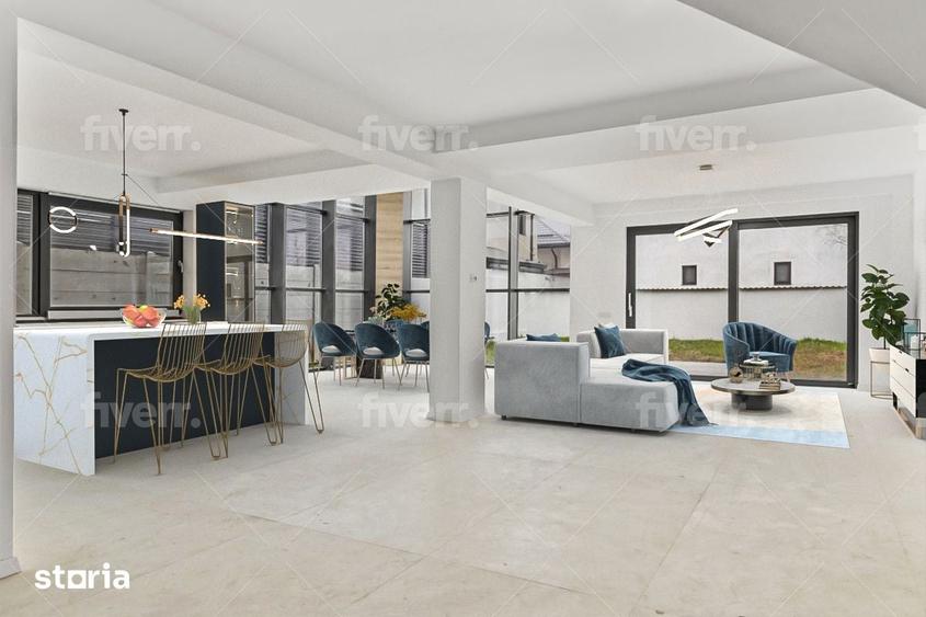 Vila deosebita, 7 camere, proiect finalizat langa padure - 9