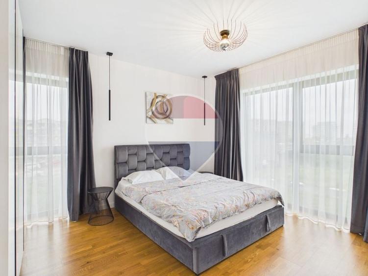 Apartament cu 2 camere decomandat, mobilat în Herăstrău